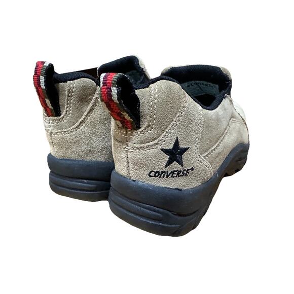 CONVERSE STAR Beige Suede Loafers, Leather Shoes Size Men 71/2 Woman 91/2 main image 5